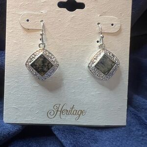 Mixit Heritage Silver Earrings